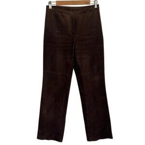 C&E Studio Suede Pants in Brown - 4